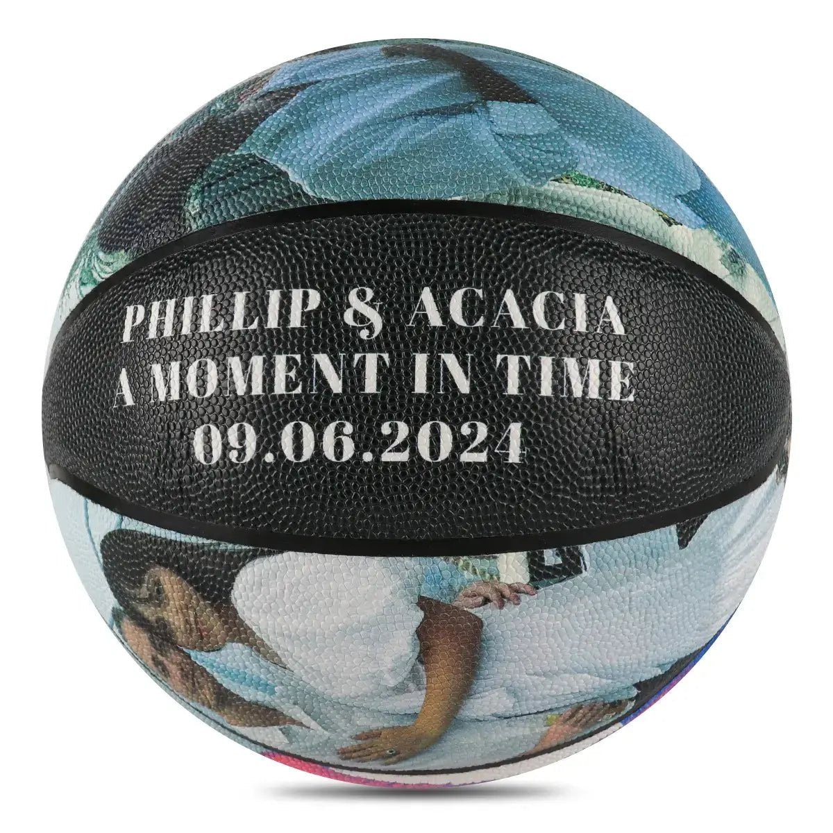 Custom Basketball Personalized Engraved Image/Text Basketball - Family Watchs