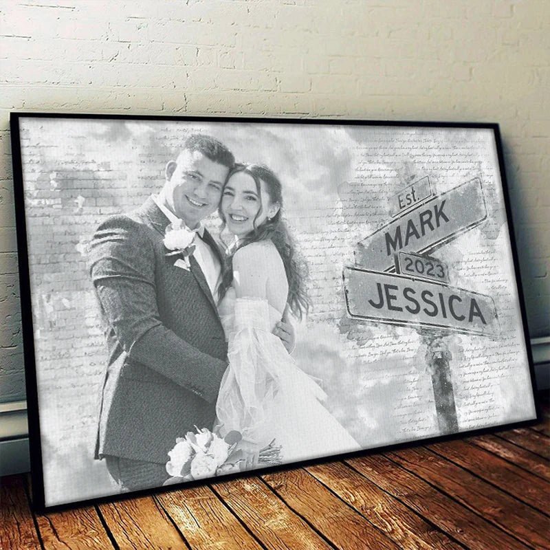 Custom Photo I Need You Because I Love You - Couple Personalized Custom Horizontal Poster - Gift For Husband Wife, Anniversary - Family Watchs