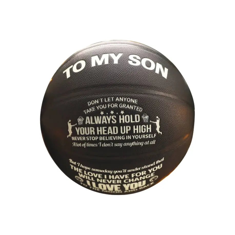 Familywatchs Gift Customized Personalise luminous Basketballs For Son,Size 7 (29.5 inches) - Family Watchs
