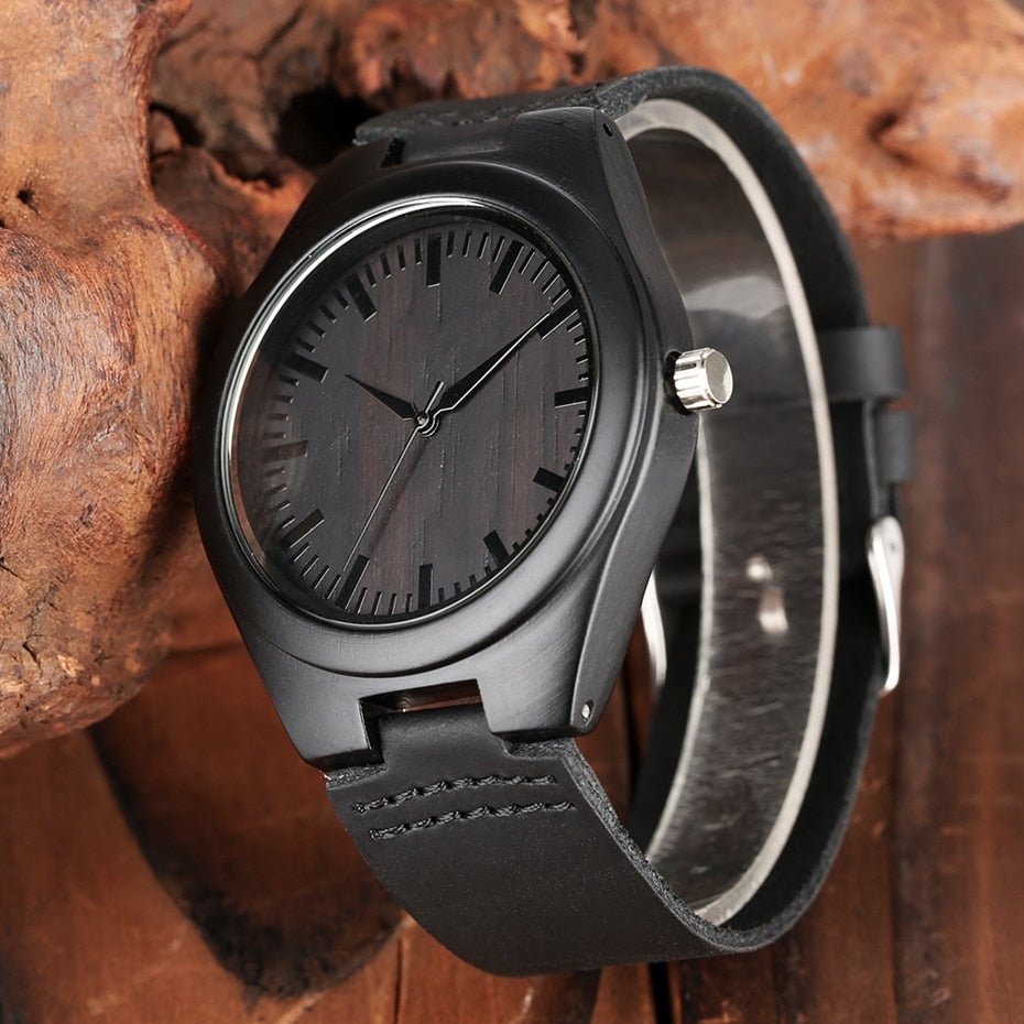 Familywatchs Gift Customized Personalise Wooden Watch For Man - Family Watchs