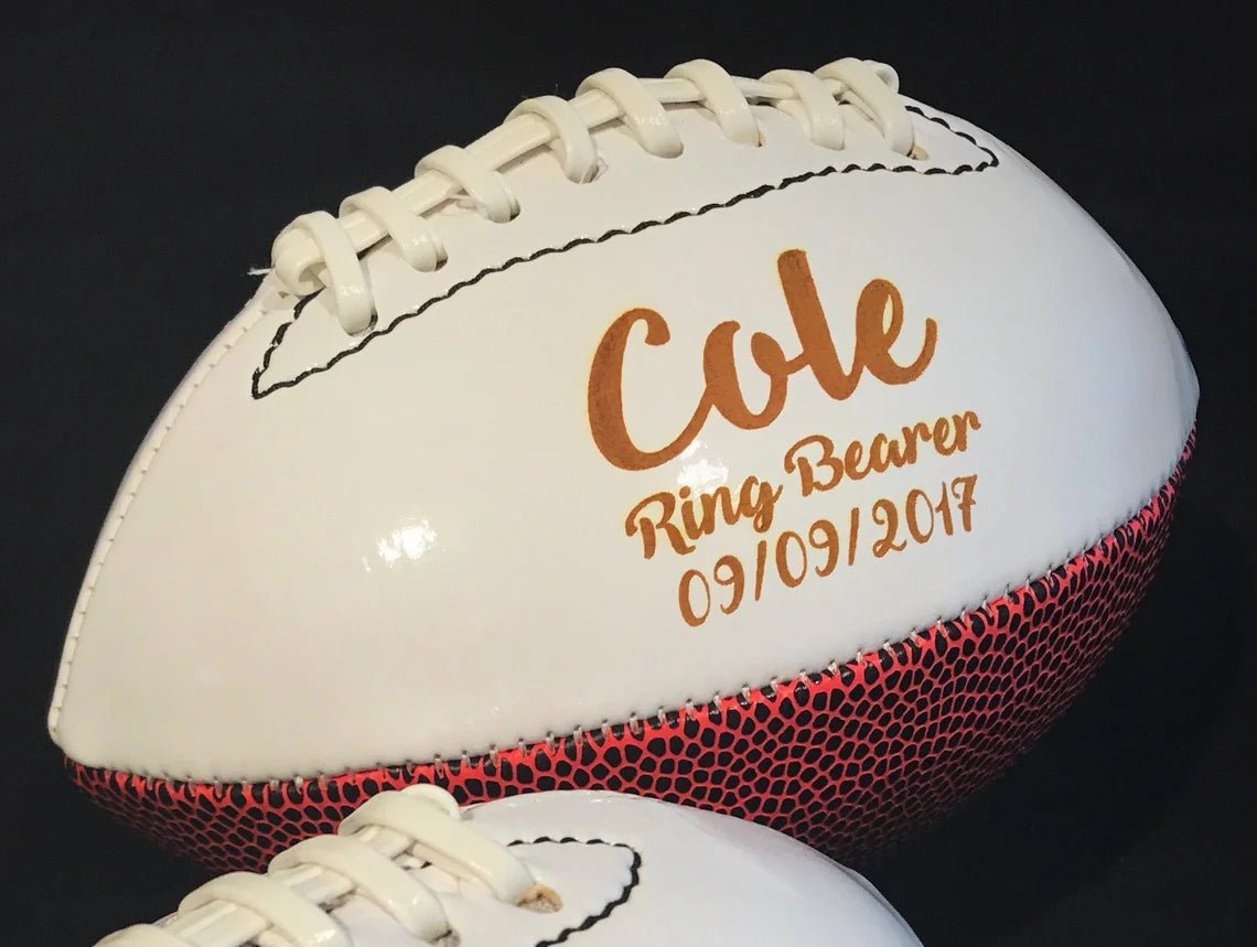 Familywatchs Gift ，Valentines Gift, Groomsman Gift, Ring Bearer Gift, Personalized Football, Best Man Gift, Gifts for Men, Personalized Gift, Sports Gift, - Family Watchs