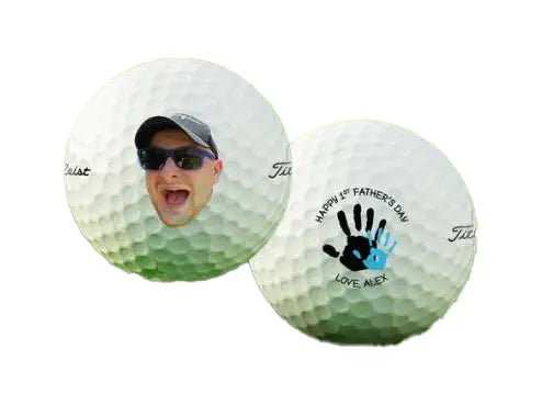 Personalized 1st Father's Day Golf Balls - Family Watchs