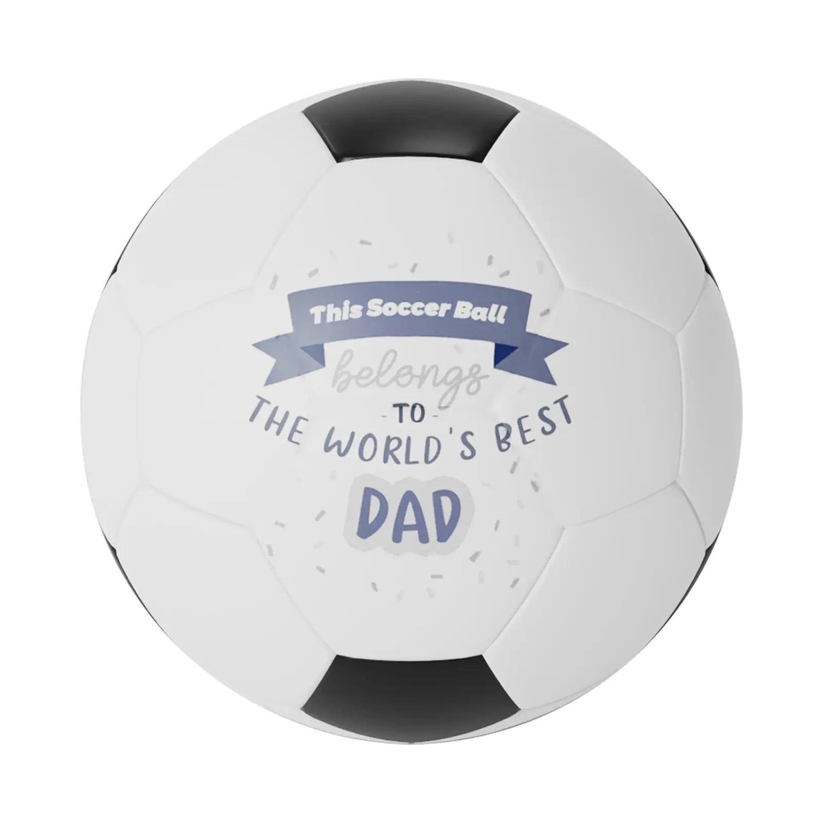 Personalized Custom 3 Photos Gifts Soccer Ball For Father's Day - Family Watchs