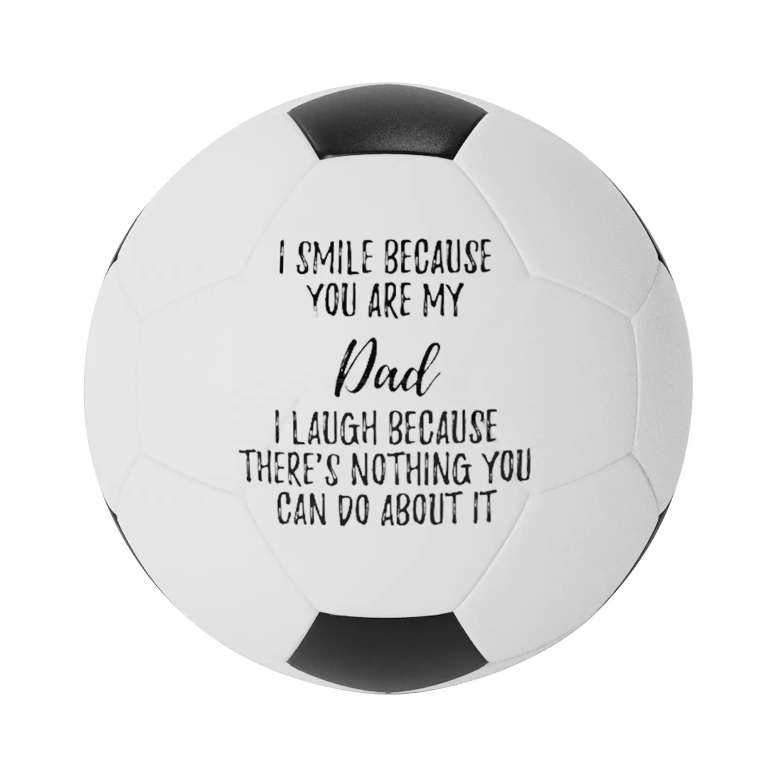 Personalized Custom Father's Day Gift Soccer Ball For Dad - Family Watchs