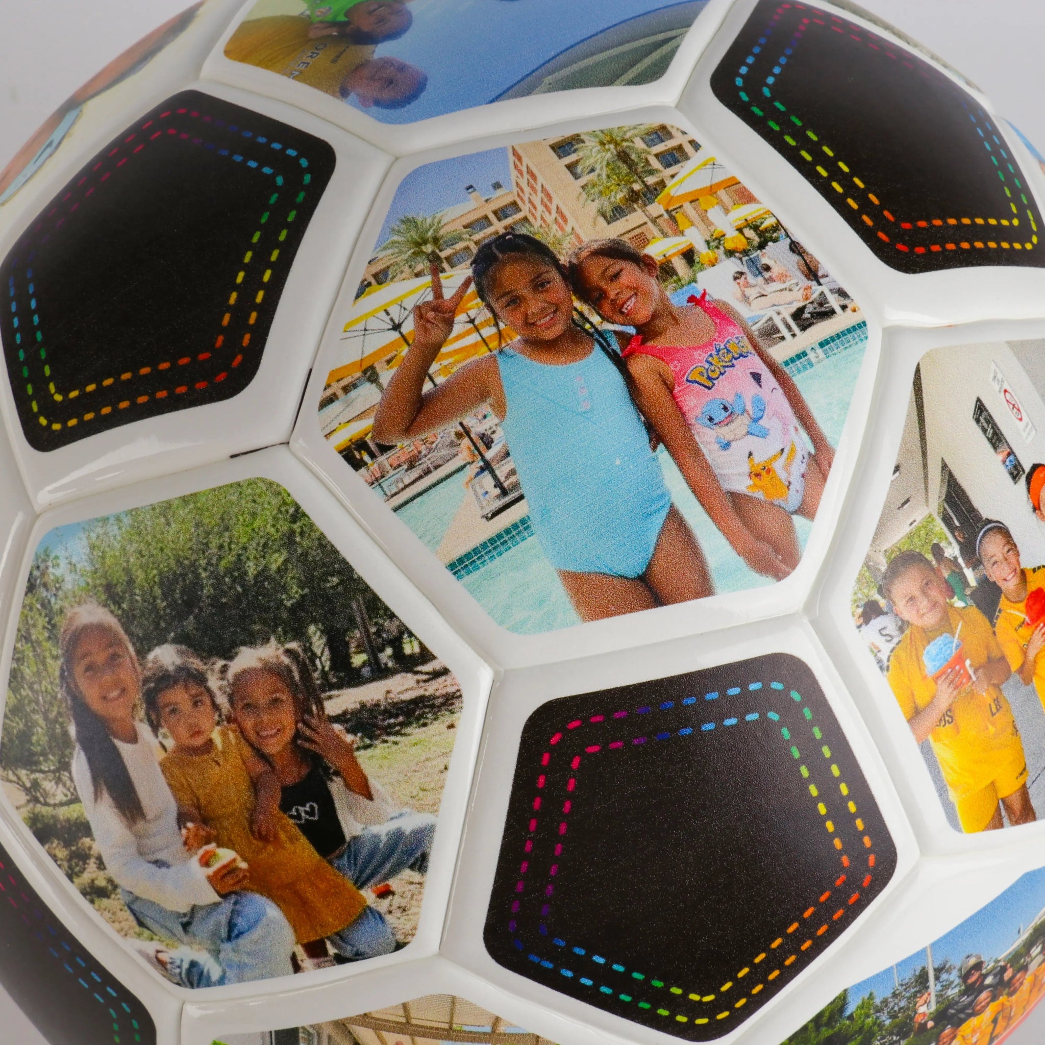 Personalized Custom Photo And Text Gift Soccer Ball Perfect for any occasion - Family Watchs