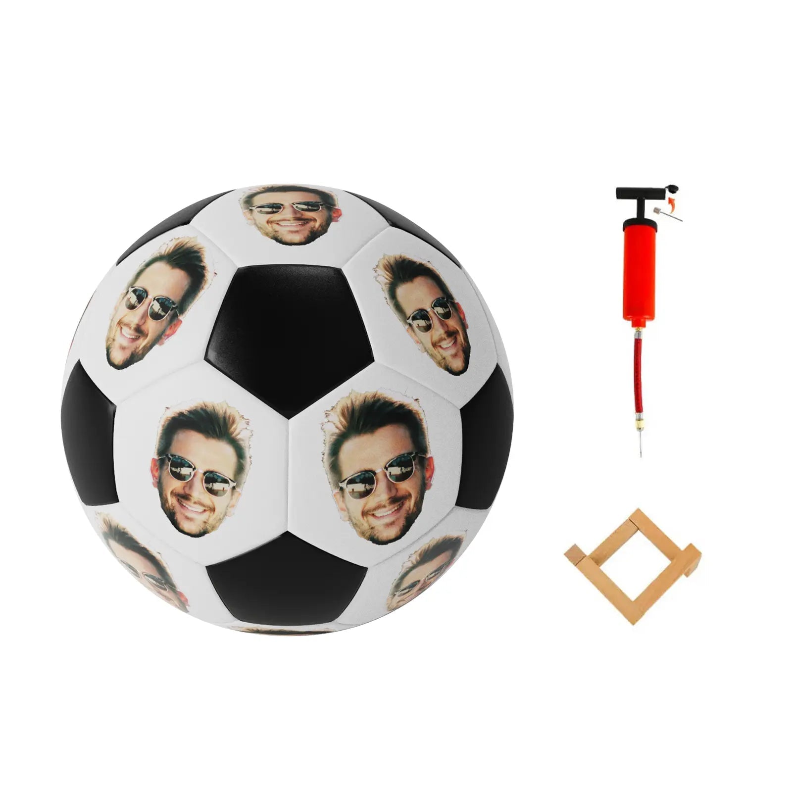 Personalized Custom Photo Gift Soccer Ball - Family Watchs