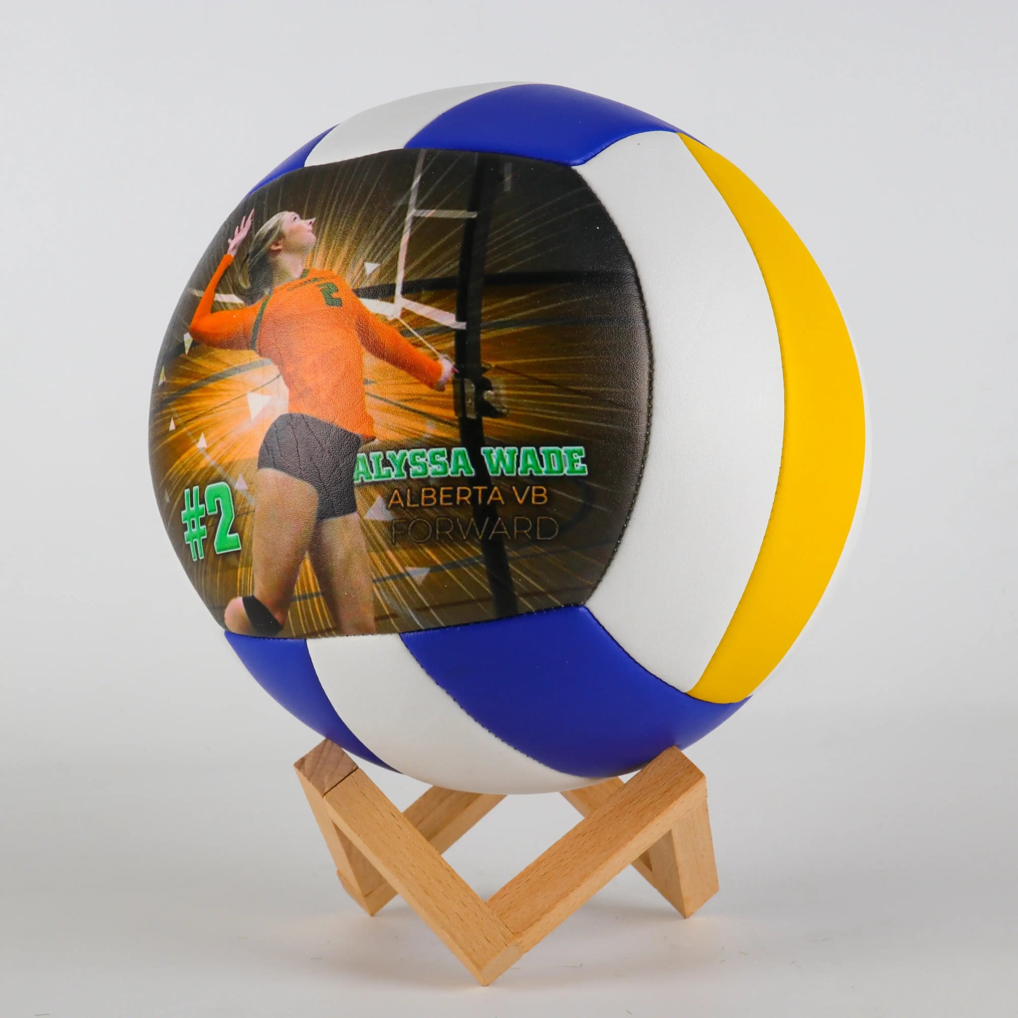 Personalized Custom Photo/Text Volleyball Gift - Family Watchs