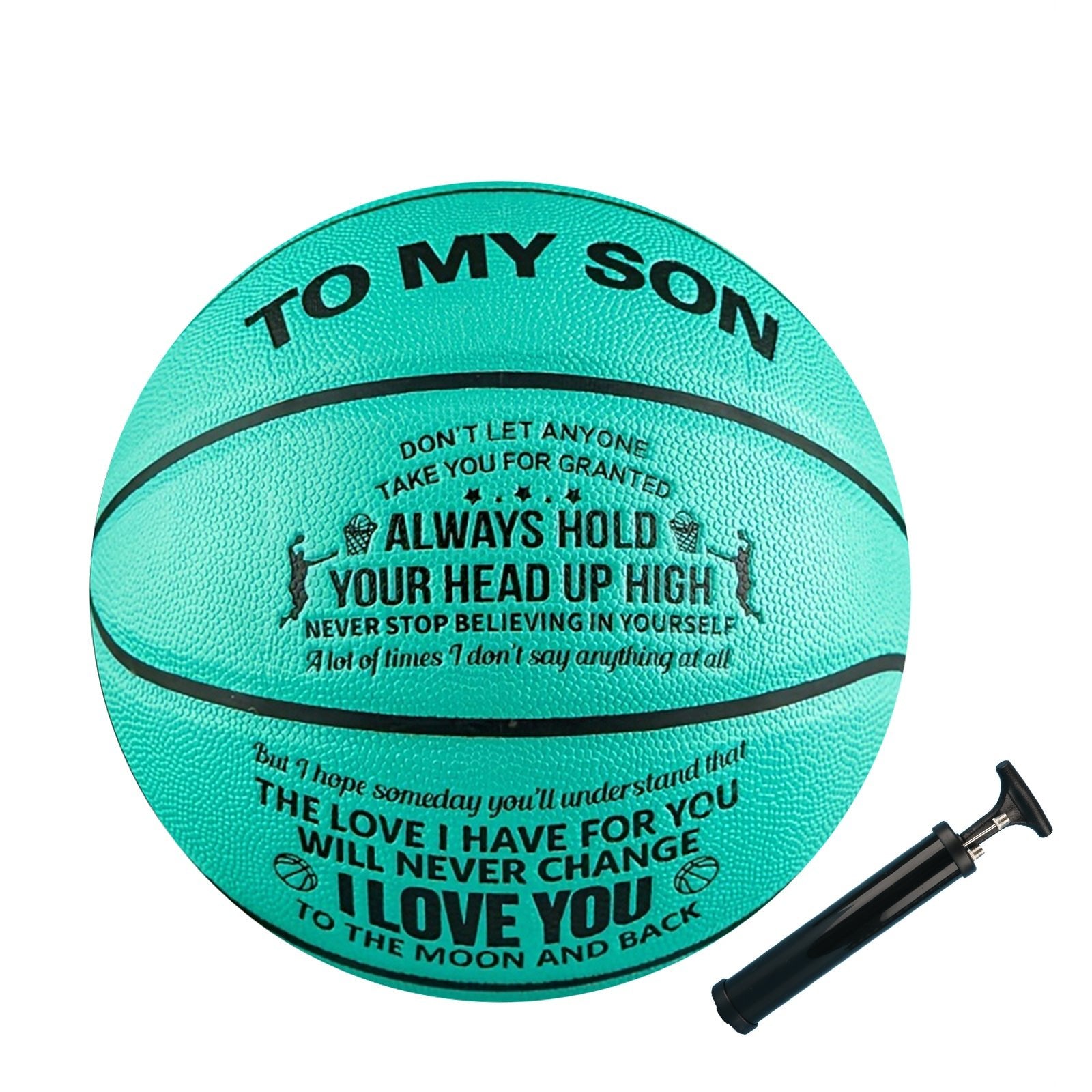 Personalized Letter Basketball For Son, Birthday Christmas Gift For Son - Family Watchs